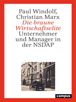 cover image of Die braune Wirtschaftselite